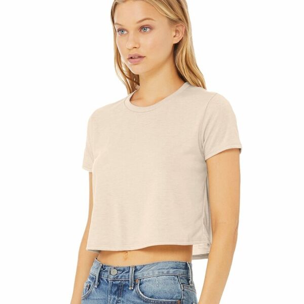 Women’s Flowy Crop Tee Thumbnail