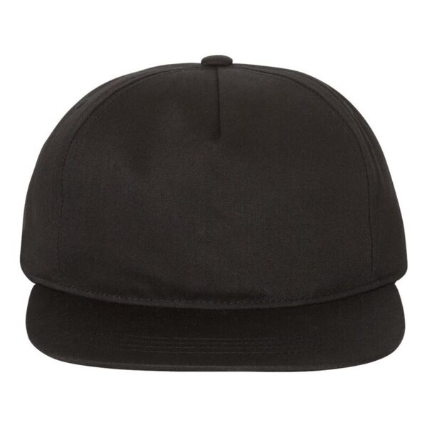 Lightly-Structured Five-Panel Snapback Cap Thumbnail