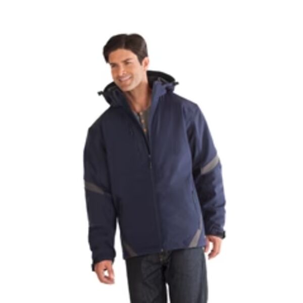 Men's Colour Contrast Insulated Softshell Jacket Thumbnail