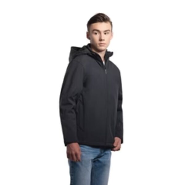 Youth Insulated Softshell Jacket W/Removeable Hood Thumbnail