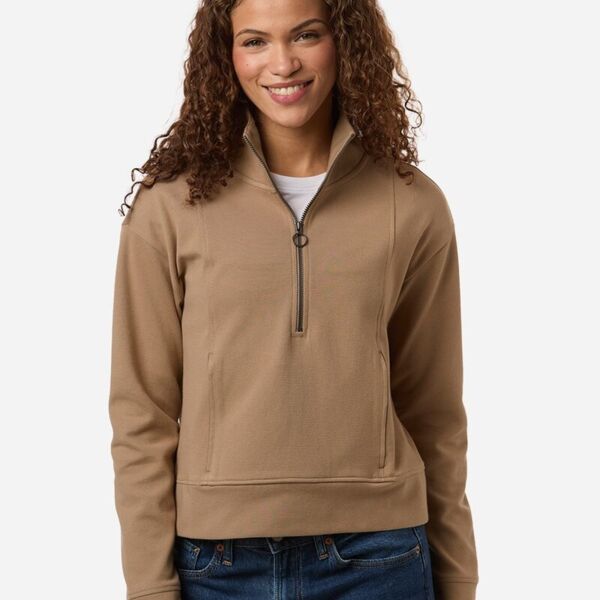 Women's Mantra Half-Zip Ottoman Pullover Thumbnail
