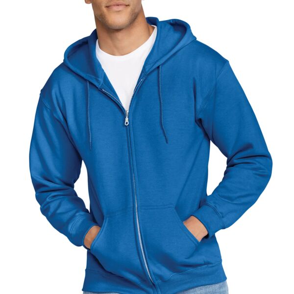 GILDAN HEAVY BLEND FULL ZIP HOODED SWEATSHIRT Thumbnail