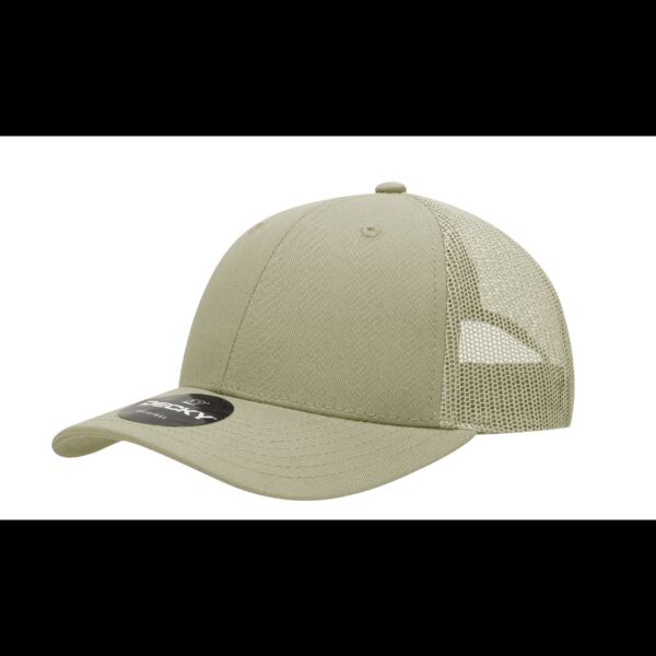 Decky 214 - 6 Panel Low Profile Structured Cotton Trucker Thumbnail