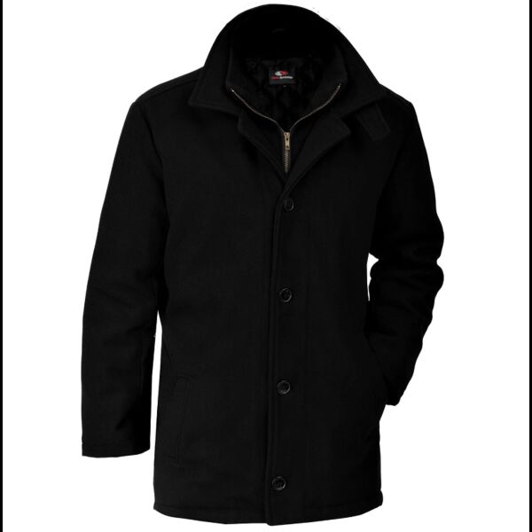 Bayside - Youth Melton Insulated Peacoat Thumbnail