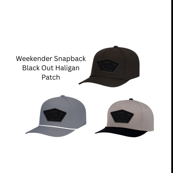 WEEKENDER SNAPBACK w/Black Out Haligan Patch Thumbnail