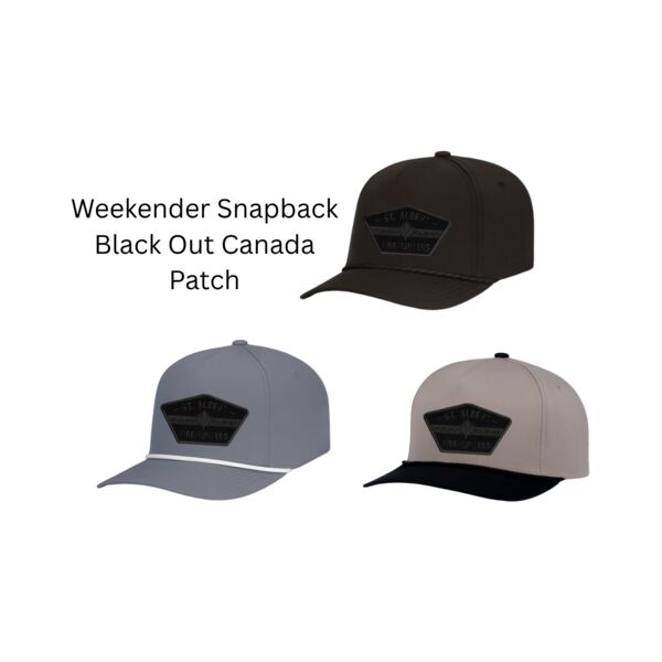 WEEKENDER SNAPBACK w/Black Out Canada Patch Thumbnail