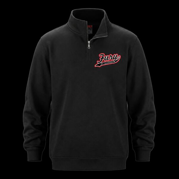Classic Fury 1/4 Zip Unisex Sweatshirt Thumbnail