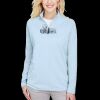CrownLux Performance® Ladies' Clubhouse Micro-Stripe Quarter-Zip Thumbnail
